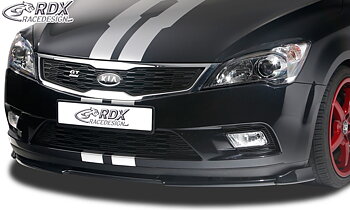 FRÄMRE STÖTFÅNGARE LÄPP VARIO-X KIA CEED TYPE ED 2009-2012 (INKL. SW) FRONT LIP SPLITTER