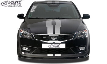 FRÄMRE STÖTFÅNGARE LÄPP VARIO-X KIA CEED TYPE ED 2009-2012 (INKL. SW) FRONT LIP SPLITTER