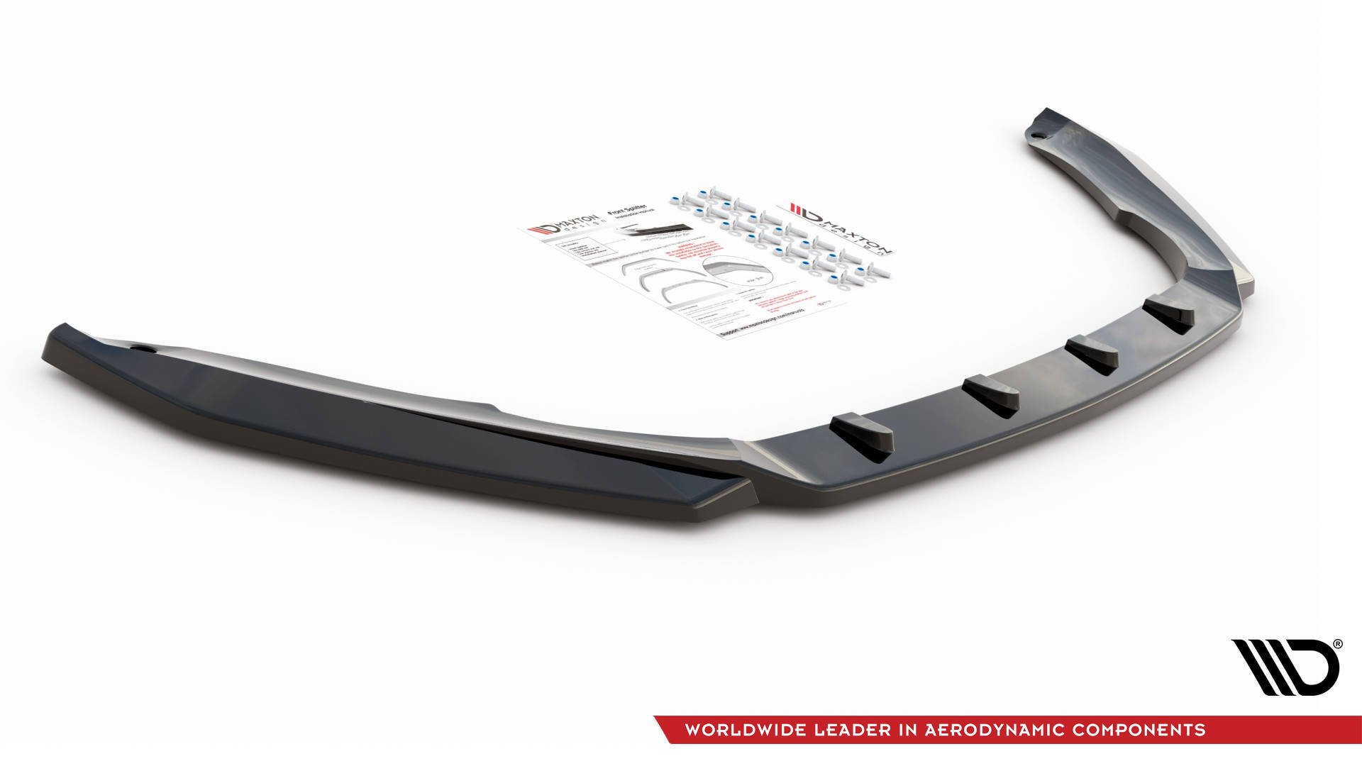 Front Splitter V.3 Skoda Octavia RS Mk3 Facelift (2016-2019) - 5