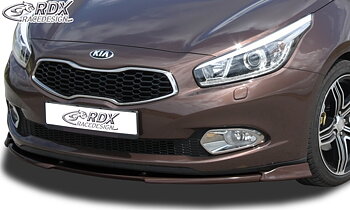 FRÄMRE STÖTFÅNGARE LÄPP VARIO-X KIA CEED TYPE JD FRONT LIP SPLITTER