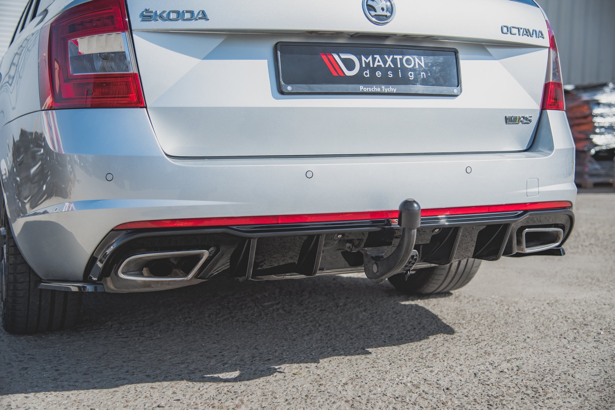 Rear Valance V.2 Skoda Octavia RS Mk3 / Mk3 FL Hatchback / Estate (Diesel) - 2
