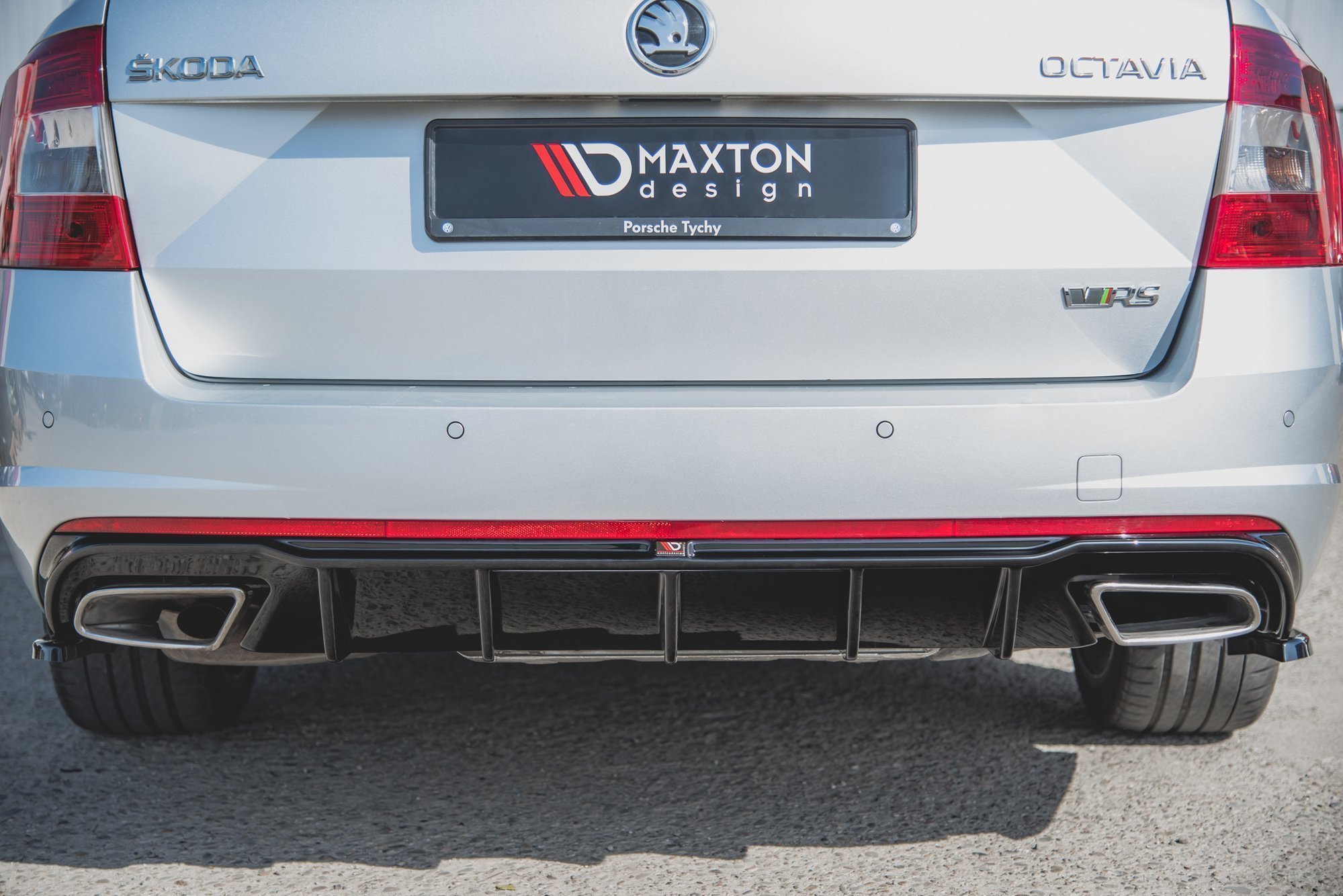 Rear Valance V.2 Skoda Octavia RS Mk3 / Mk3 FL Hatchback / Estate (Diesel) - 3