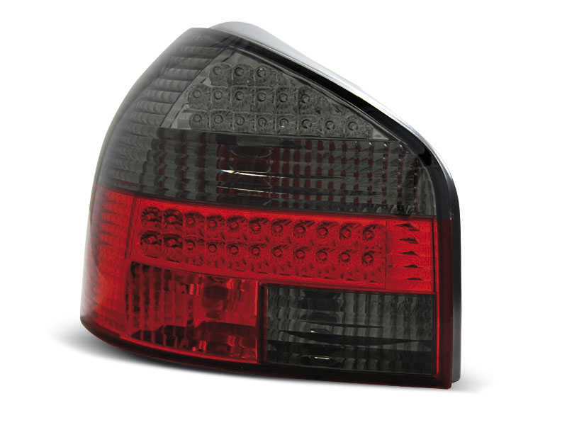 AUDI A3 08.96-08.00 RÖDA RÖKTONADE LED BAKLAMPOR