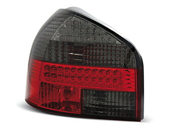 AUDI A3 08.96-08.00 RED SMOKE LED TAILLIGHTS