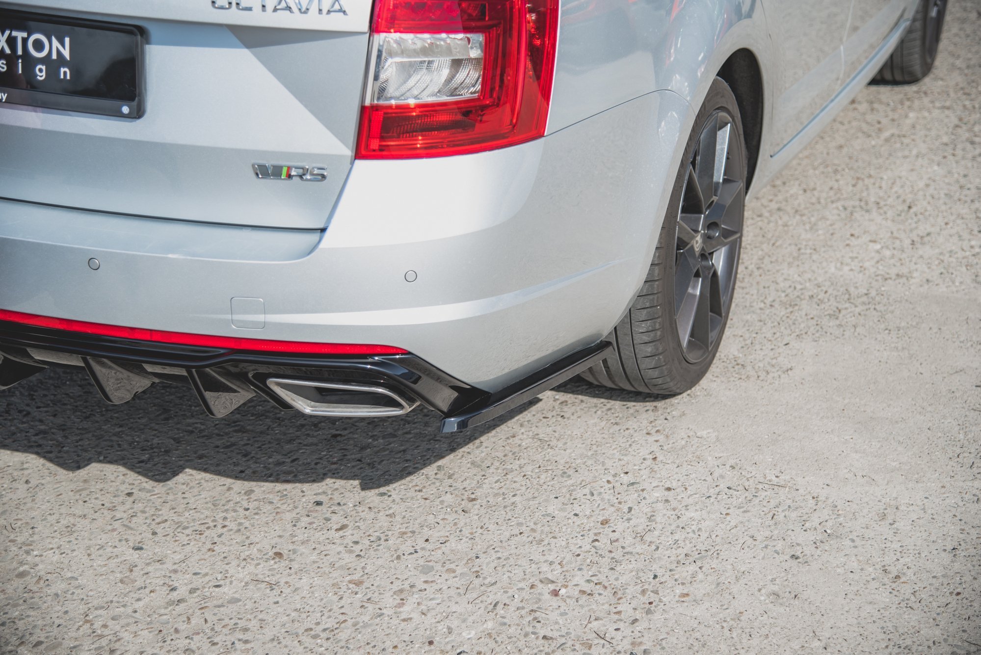 Rear Side Diffusers V.2 Skoda Octavia VRS MK3/MK3.5 Hatchback/ Estate - 4