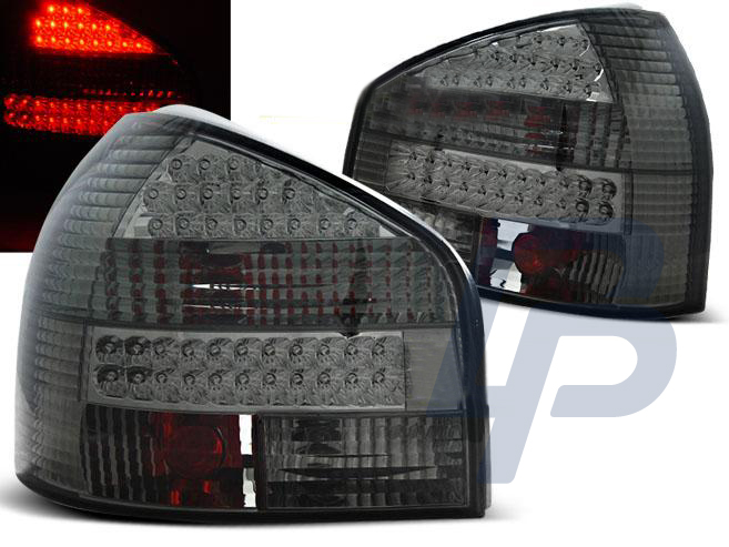 AUDI A3 08.96-08.00 RÖKTONADE LED BAKLAMPOR - 2