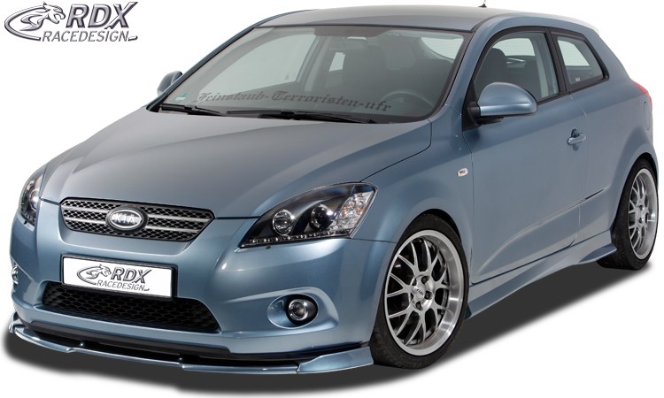 FRONT SPOILER VARIO-X KIA PRO CEED TYP ED -2009 FRONT LIP SPLITTER - 2