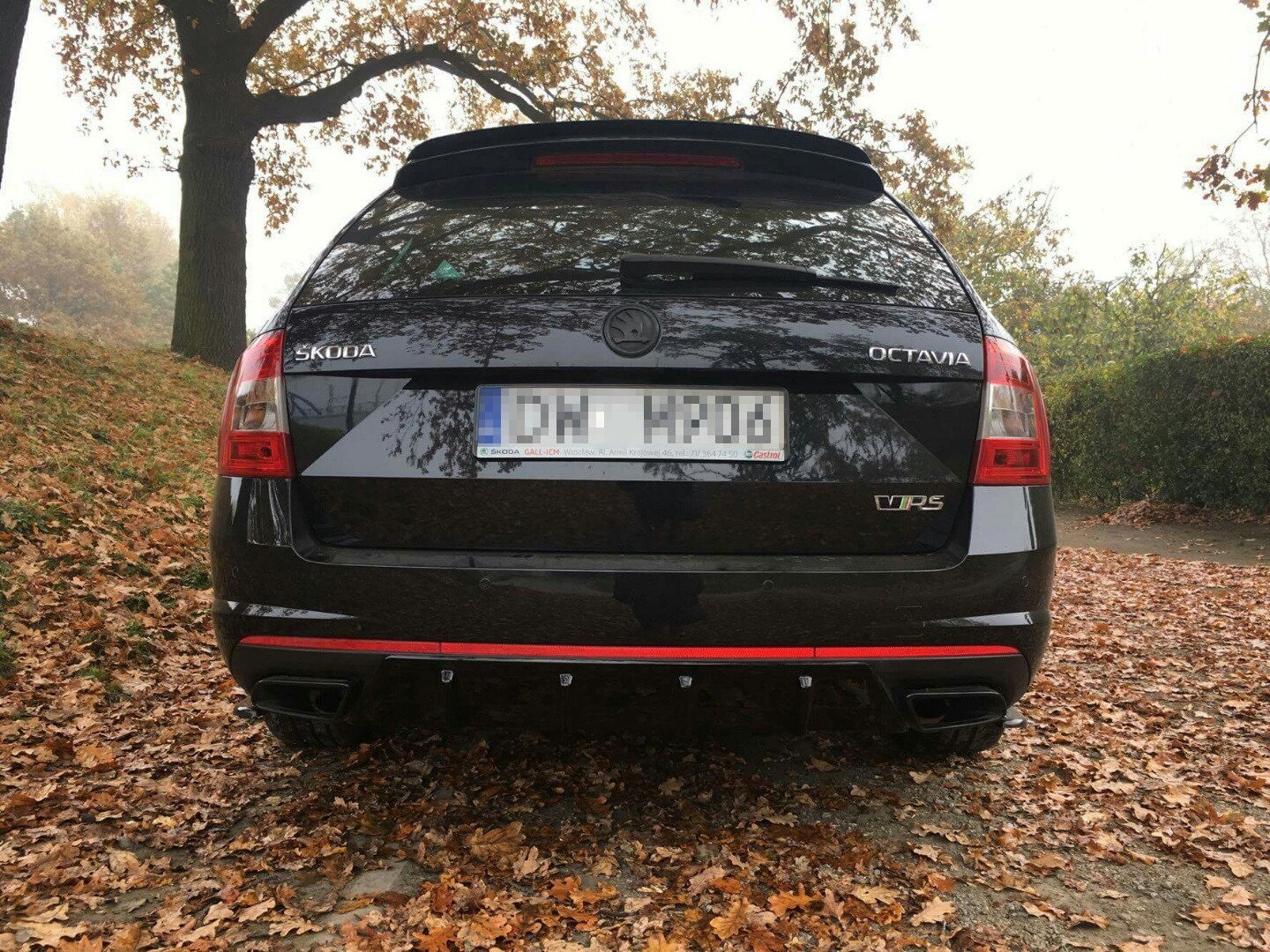 Spoiler CAP Skoda Octavia VRS MK3/ MK3.5 VRS Estate - 8