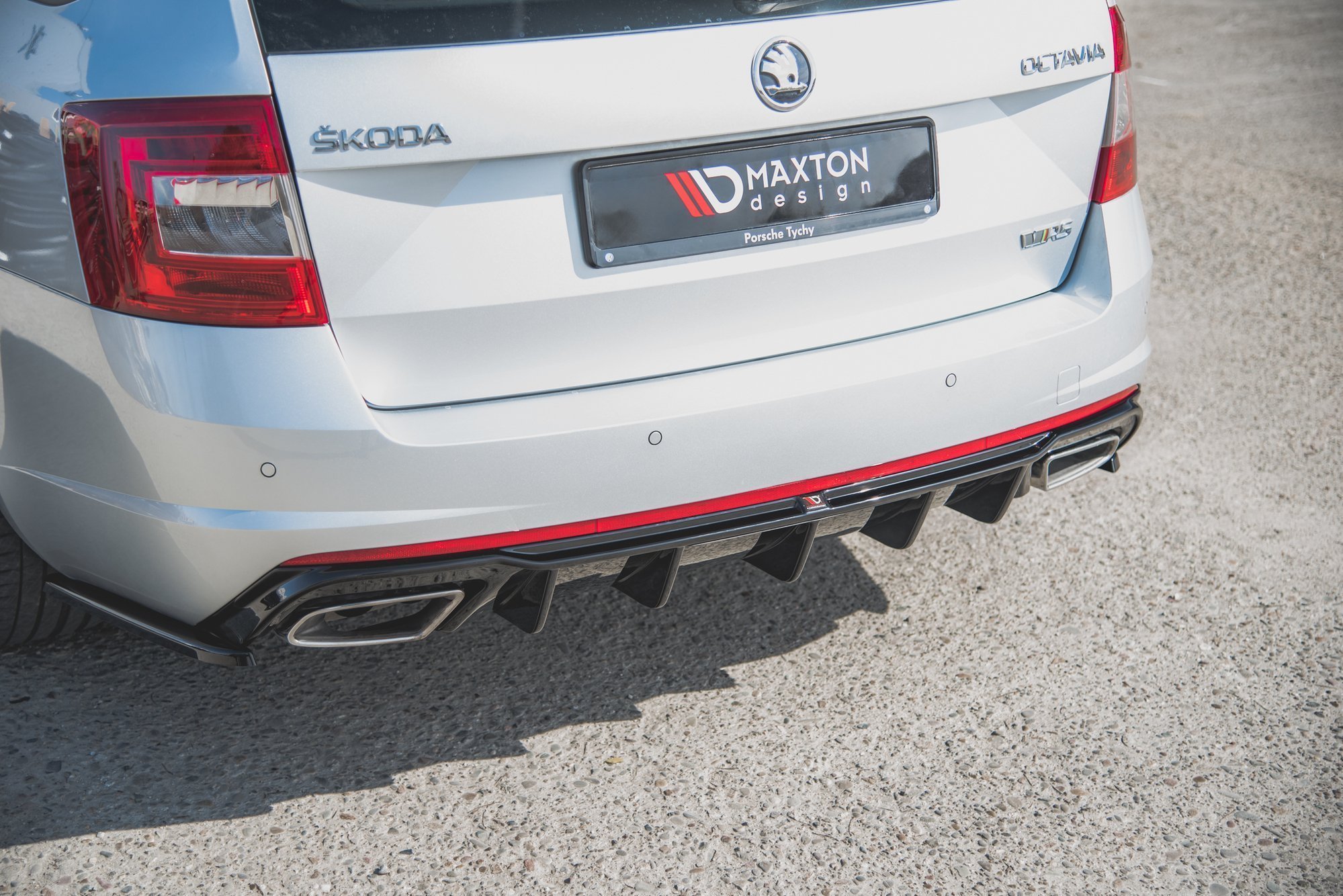 Rear Valance V.2 Skoda Octavia RS Mk3 / Mk3 FL Hatchback / Estate (Petrol) - 6