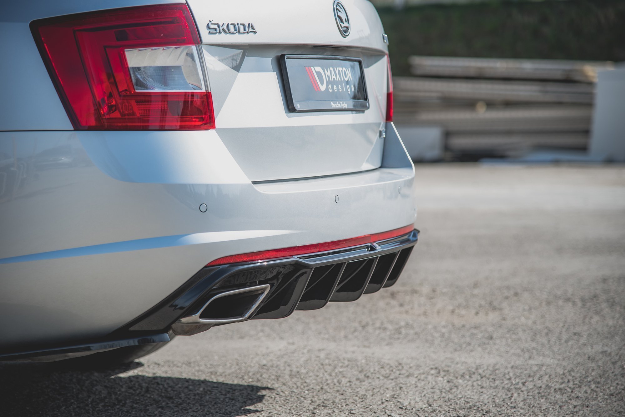 Rear Valance V.2 Skoda Octavia RS Mk3 / Mk3 FL Hatchback / Estate (Petrol) - 7