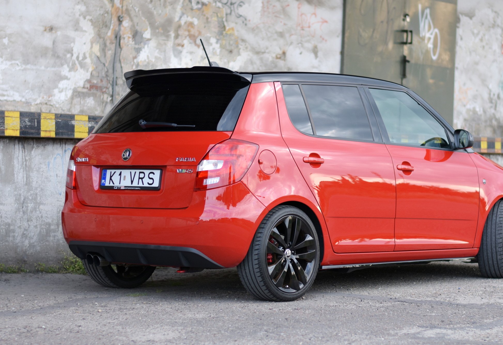 Spoiler Extension Skoda Fabia MK2 RS (2010-2014) - 2