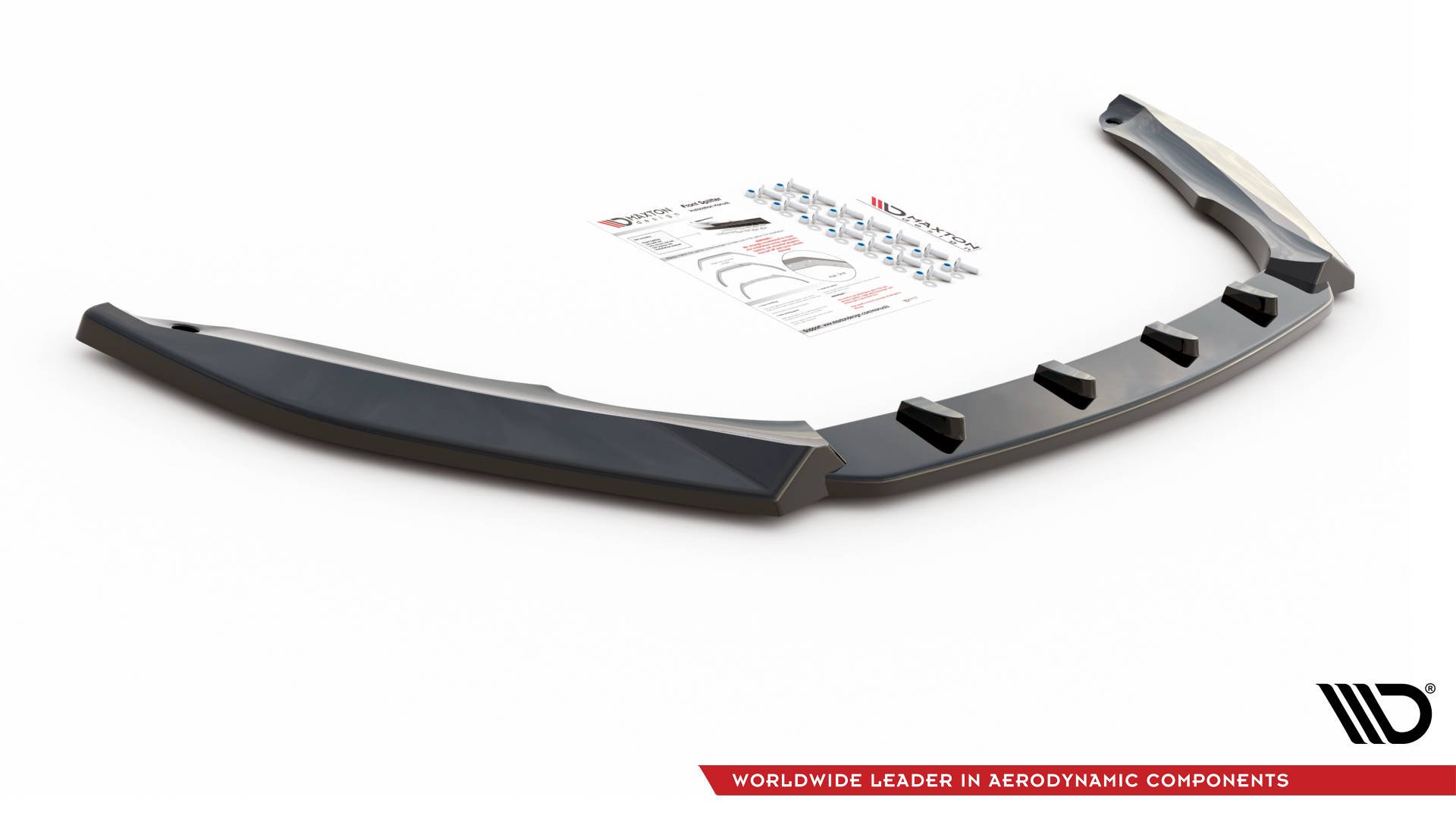 Front Splitter V.2 Skoda Octavia RS Mk3 Facelift - 5