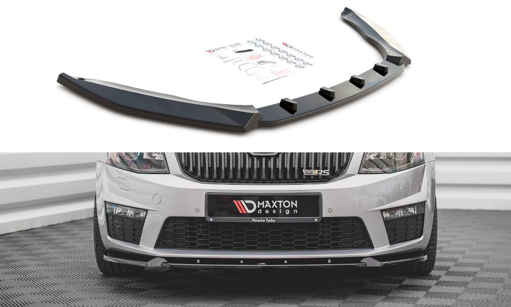 Front Splitter V.3 Skoda Octavia RS MK3 (2013-2016)