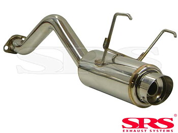 HONDA CIVIC 92-00 3D/DELSOL 92-97 SRS STAINLESS G50 EXHAUST