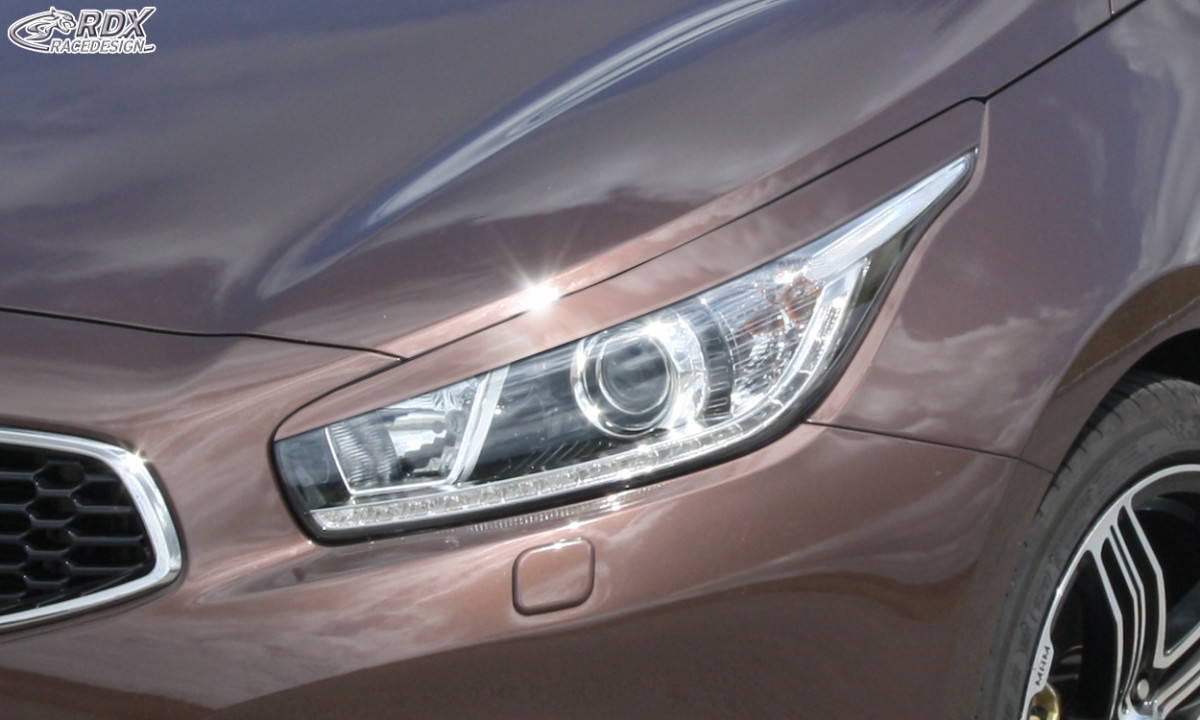 HEADLIGHT COVERS KIA CEED & PRO CEED TYP JD - 4