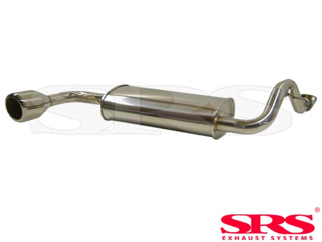 HONDA CIVIC/CRX 88-91 SRS STAINLESS STEEL SINGLE EXHAUST