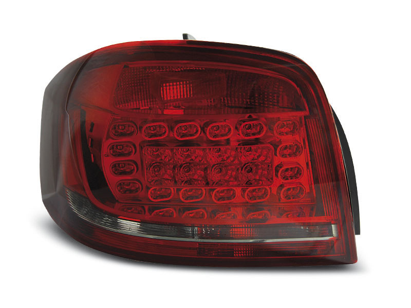 AUDI A3 08-12 RED SMOKE LED TAILLIGHTS