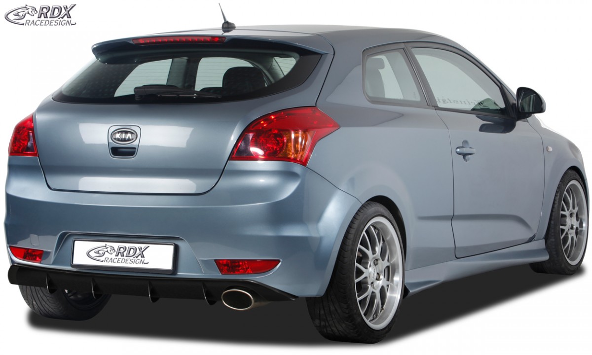 REAR BUMPER EXTENSION KIA PRO CEED ED DIFFUSER - 2