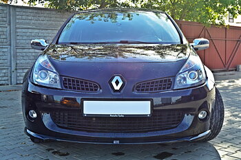 FRONT SPLITTER RENAULT CLIO III RS