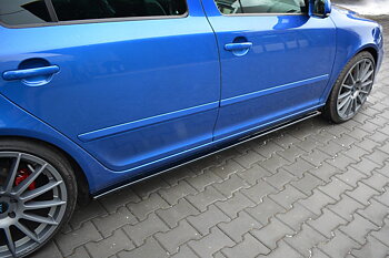 SIDE SKIRTS DIFFUSERS SUITABLE FOR SKODA OCTAVIA RS MK2 / MK2 FL – MAXTON DESIGN