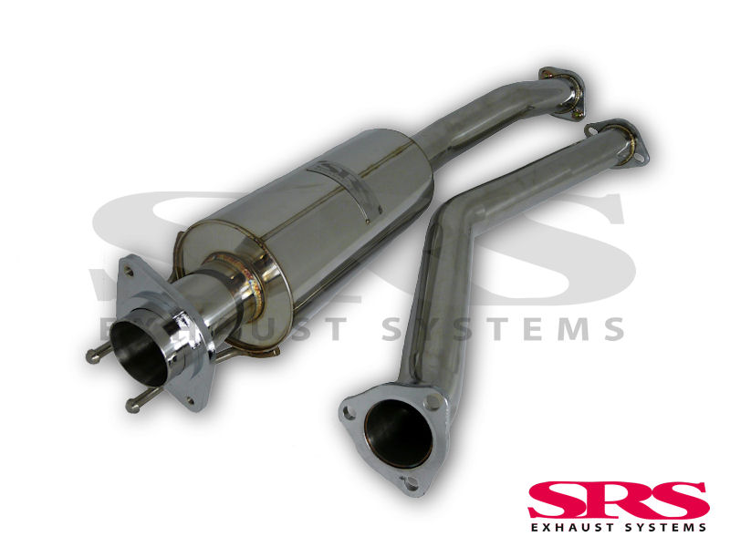 HONDA CIVIC 01-05 TYPER EP3 SRS STAINLESS STEEL MIDPIPE