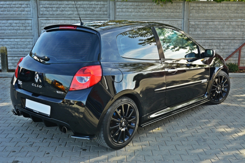 REAR SIDE SPLITTERS RENAULT CLIO III RS - 4