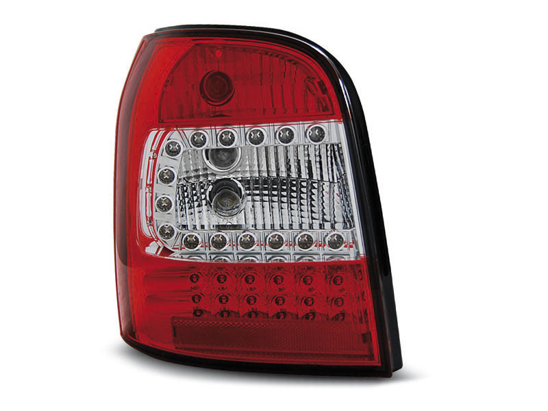 AUDI A4 94-01 AVANT RÖD/VITA LED BAKLAMPOR