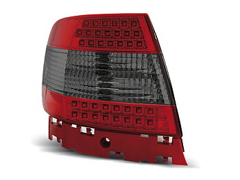 AUDI A4 11.94-09.00 RED SMOKE LED TAILLIGHTS
