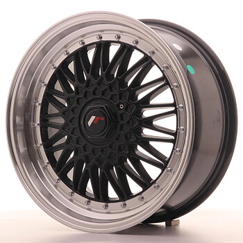 JAPAN RACING JR9 18X8 ET35-40 BLANK BLACK