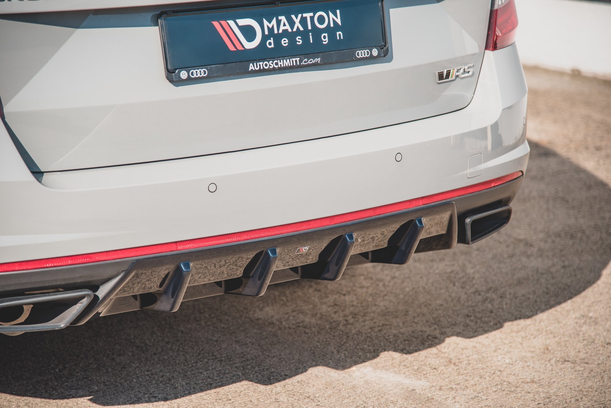 Rear Valance V.1 Skoda Octavia VRS MK3/ MK3.5 Hatchback / Estate - 6