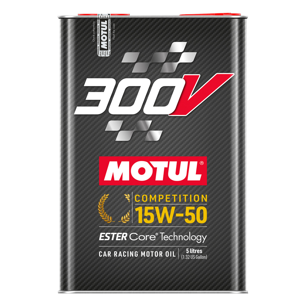 MOTUL 300V COMPÉTITION 15W50 ESTER CORE (5 LITERS) - 2
