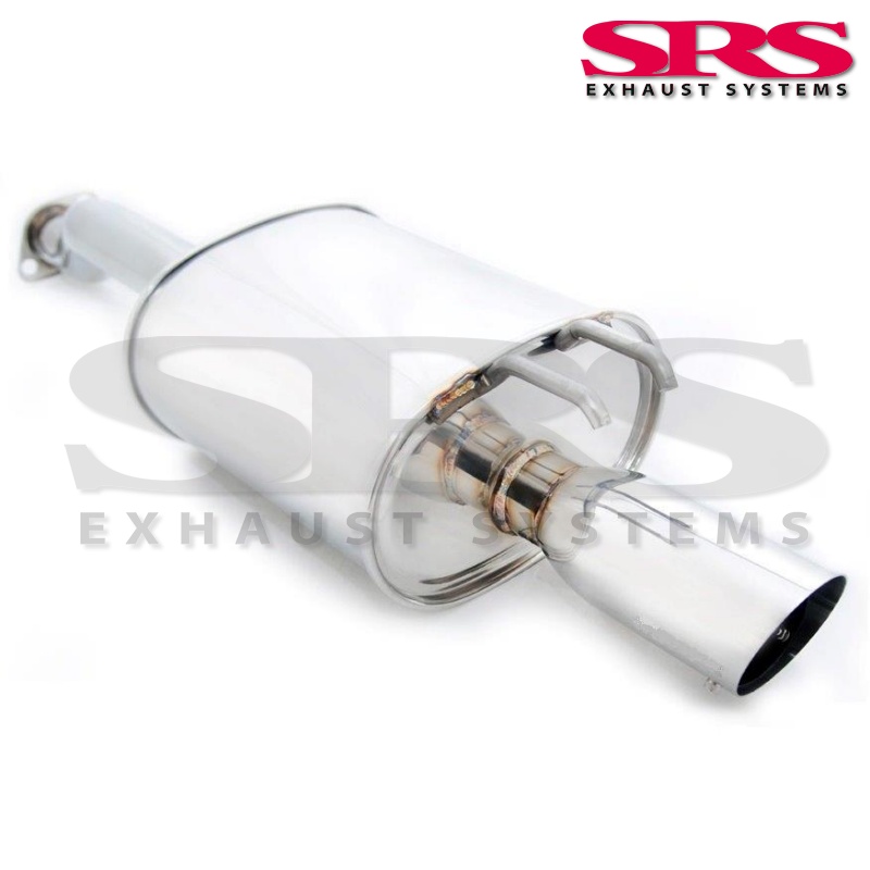 HONDA CIVIC 92-00 3D/DELSOL 92-97 SRS STAINLESS G35 EXHAUST