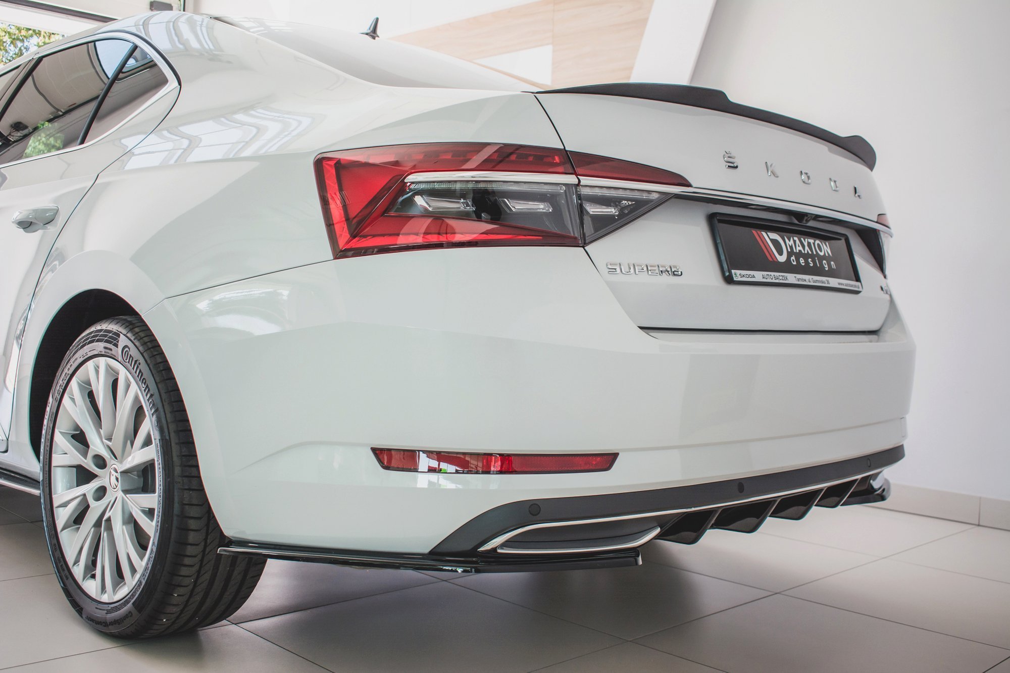 Rear Valance Skoda Superb Mk3 FL (2019-) - 2