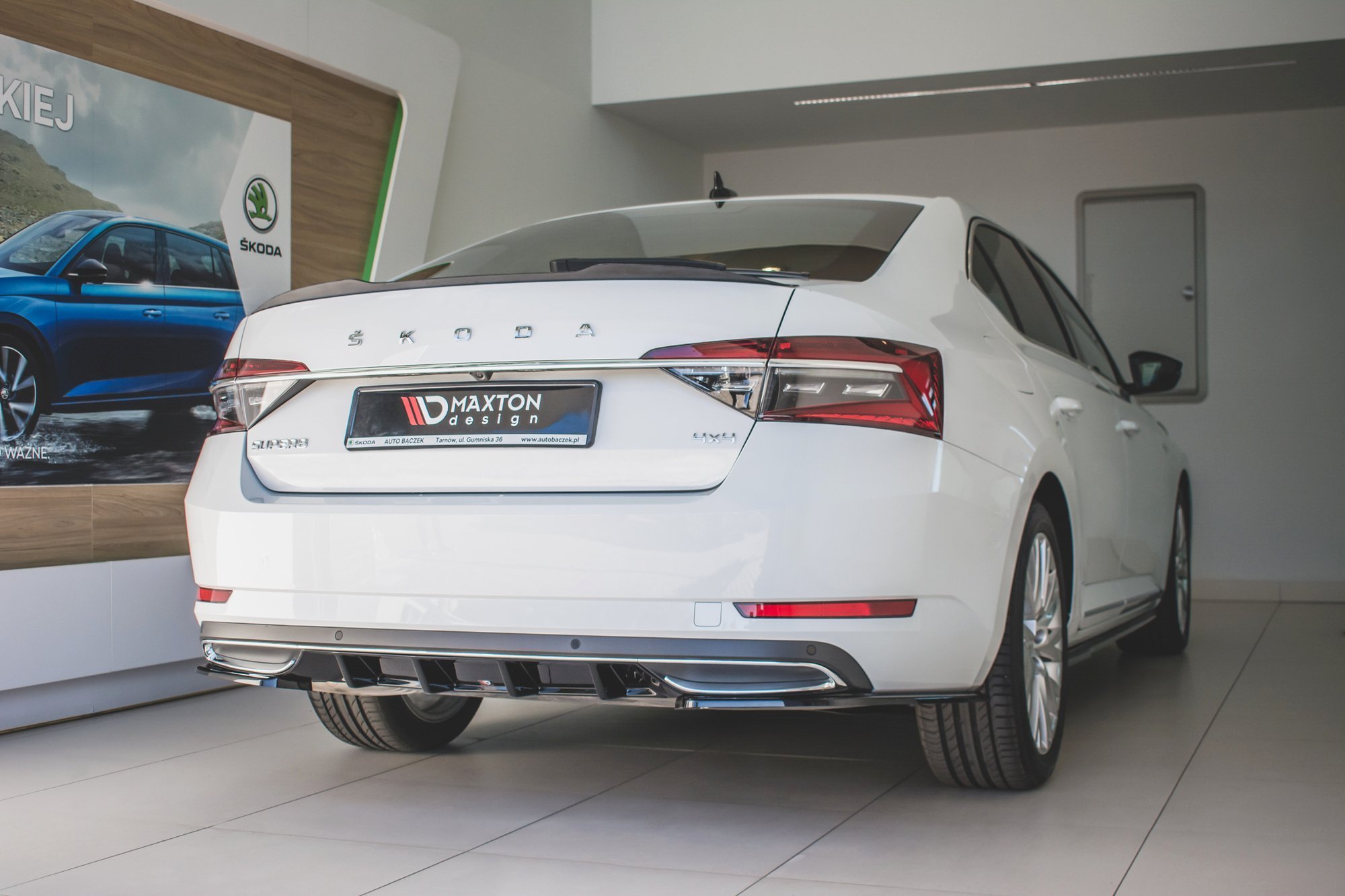 Rear Valance Skoda Superb Mk3 FL (2019-) - 5