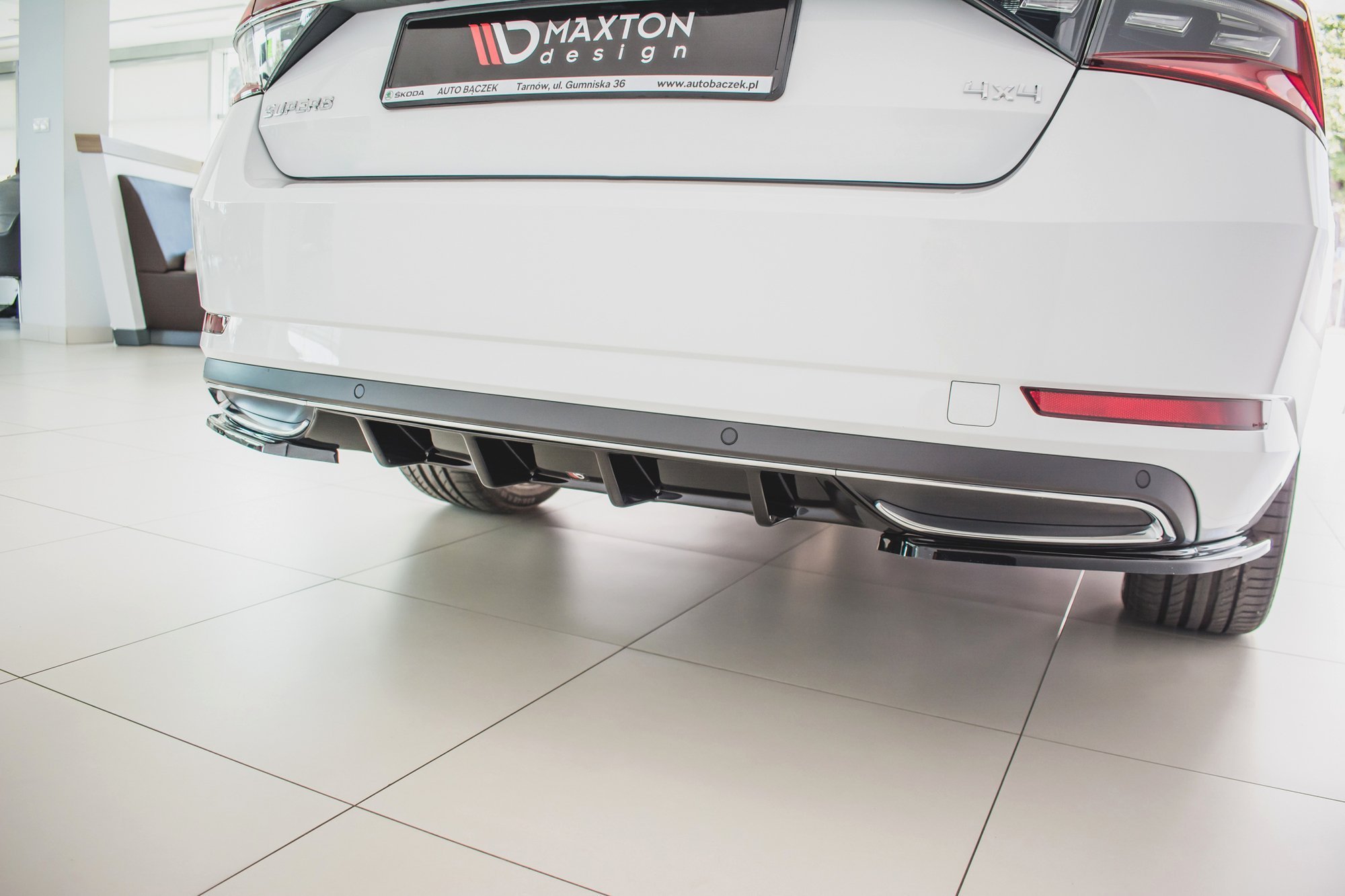 Rear Valance Skoda Superb Mk3 FL (2019-) - 4