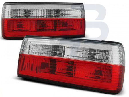 TAILLIGHTS BMW E30 09.87-10.90 RED WHITE