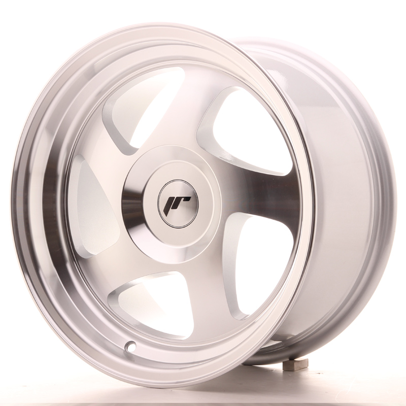 JAPAN RACING JR15 16X8 ET25 BLANK SILVER MACHINED
