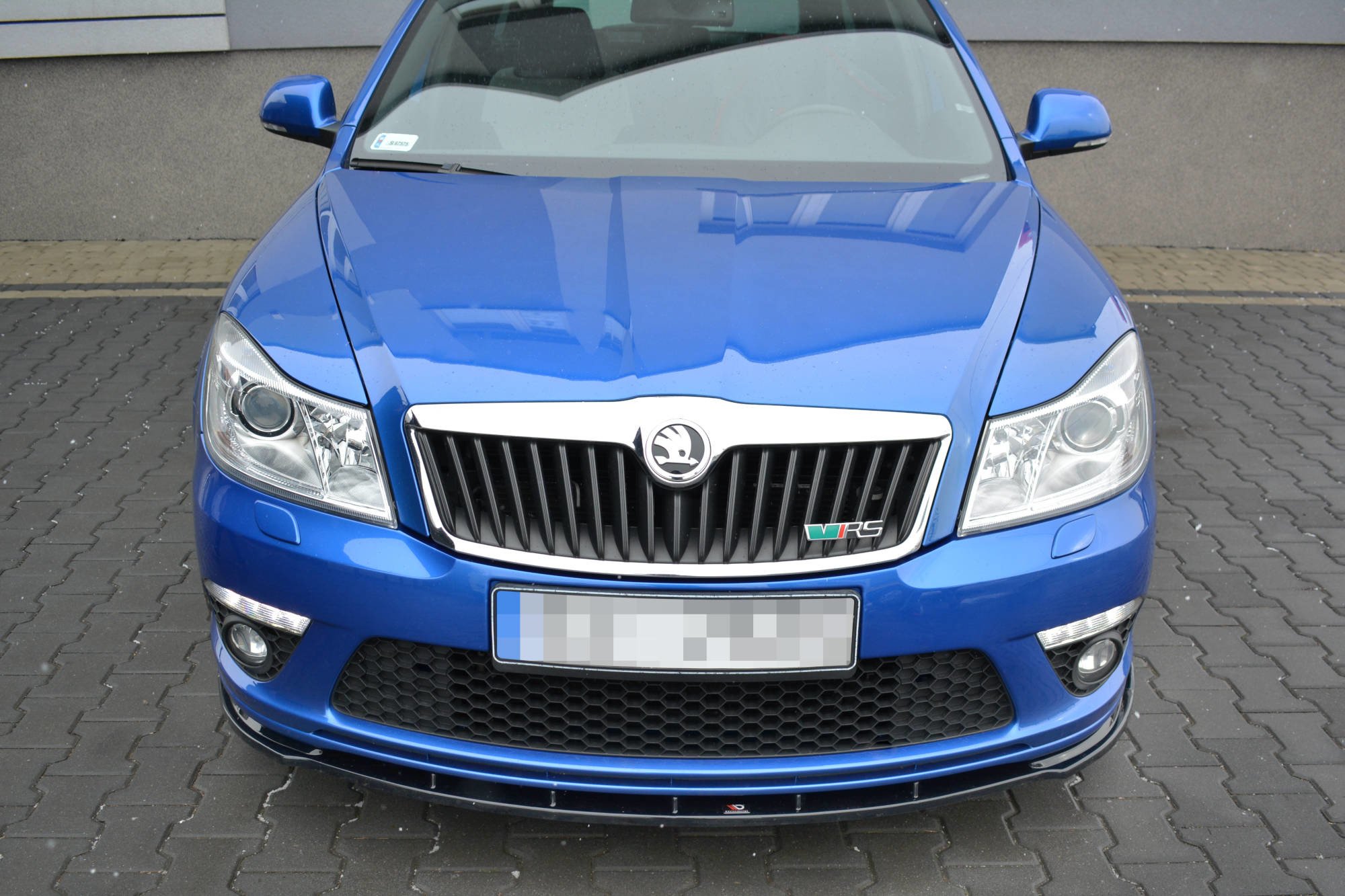 Front Splitter V.1 Skoda Octavia MK2 VRS Facelift (2008-2013) - 2