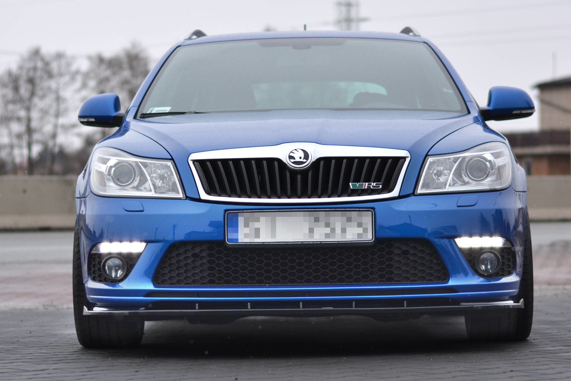 Front Splitter V.1 Skoda Octavia MK2 VRS Facelift (2008-2013) - 3