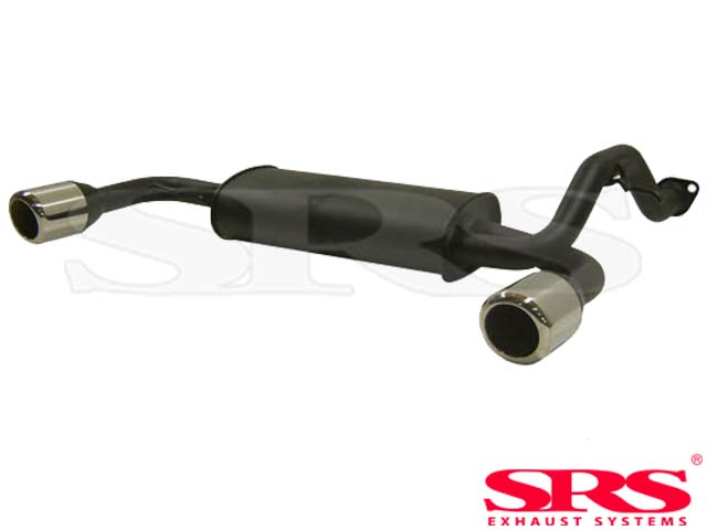 HONDA CIVIC/CRX 88-91 SRS STEEL DUAL EXHAUST