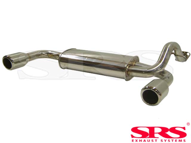 HONDA CIVIC/CRX 88-91 SRS STAINLESS STEEL DUAL EXHAUST