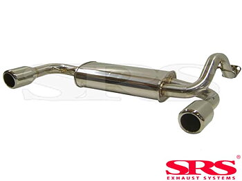 HONDA CIVIC/CRX 88-91 SRS STAINLESS STEEL DUAL EXHAUST