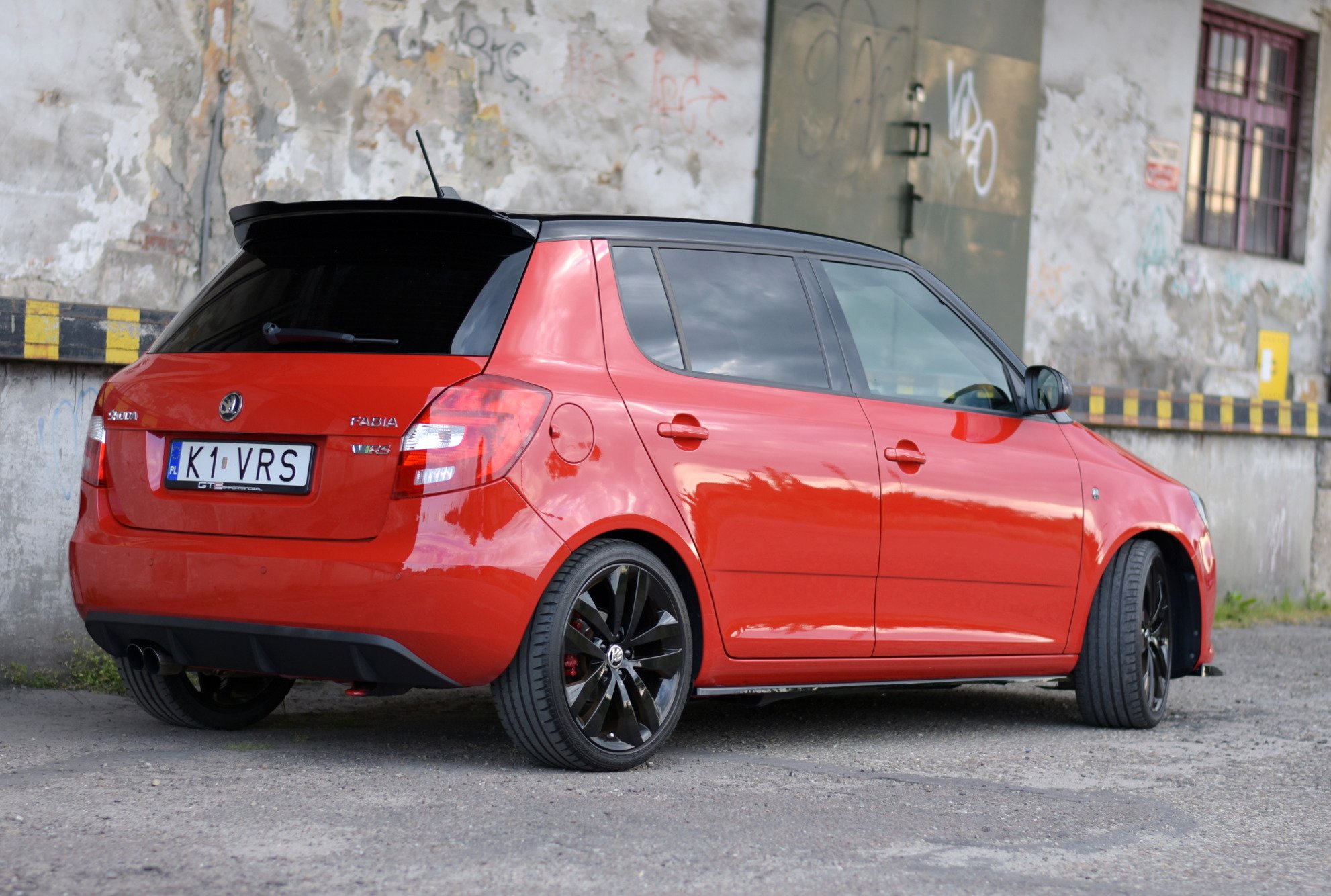 Side Skirts Diffusers Skoda Fabia MK2 RS (2010-2014) - 3
