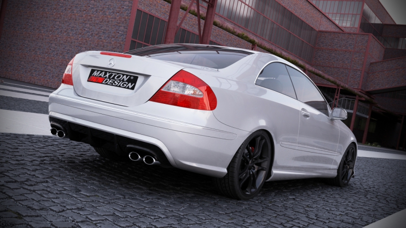 REAR BUMPER MERCEDES CLK W209 - 2