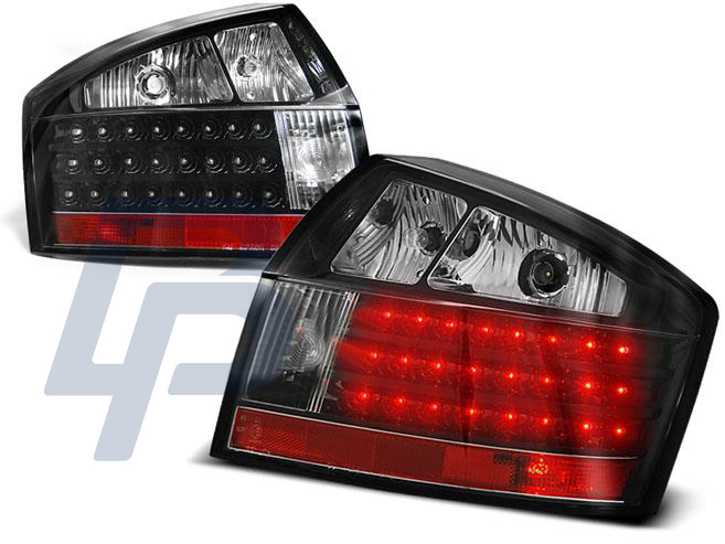 AUDI A4 10.00-10.04 BLACK LED TAILLIGHTS - 2