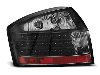 AUDI A4 10.00-10.04 BLACK LED TAILLIGHTS