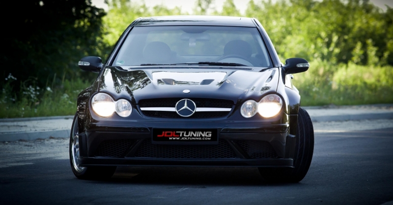 KJOLPAKET + HUV MERCEDES CLK W209 BLACK SERIES - 2