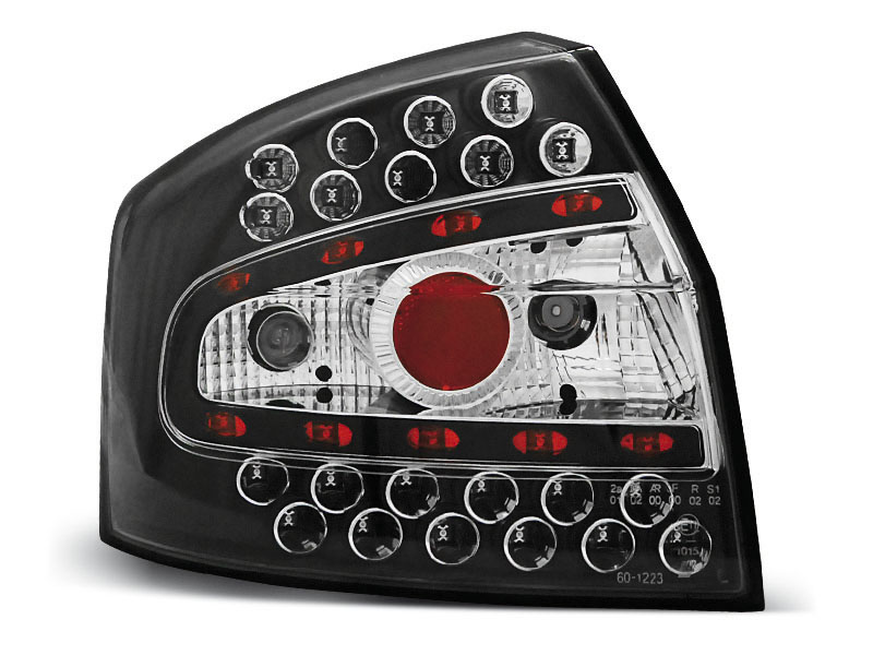 AUDI A4 8E 10.00-10.04 SEDAN BLACK LED TAILLIGHTS