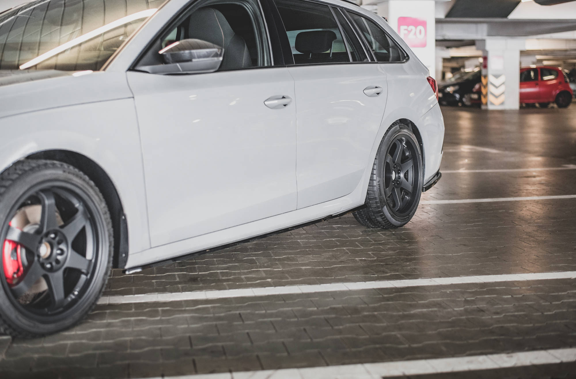 Side Skirts Diffusers V1 Skoda Octavia RS MK4 (2020-) - 3