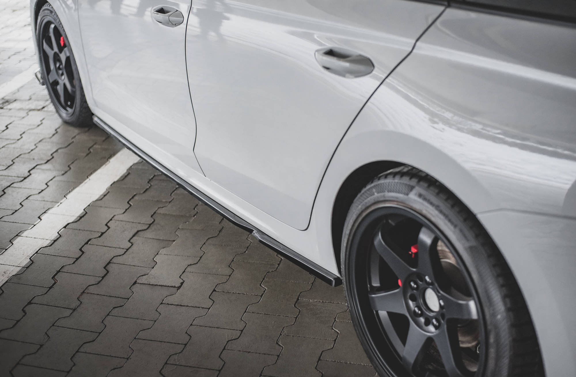 Side Skirts Diffusers V1 Skoda Octavia RS MK4 (2020-) - 6
